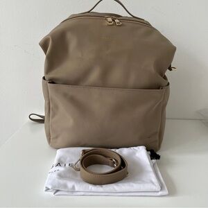 Mina Baie Steve Full Size Diaper Bag (Dune, Nylon)